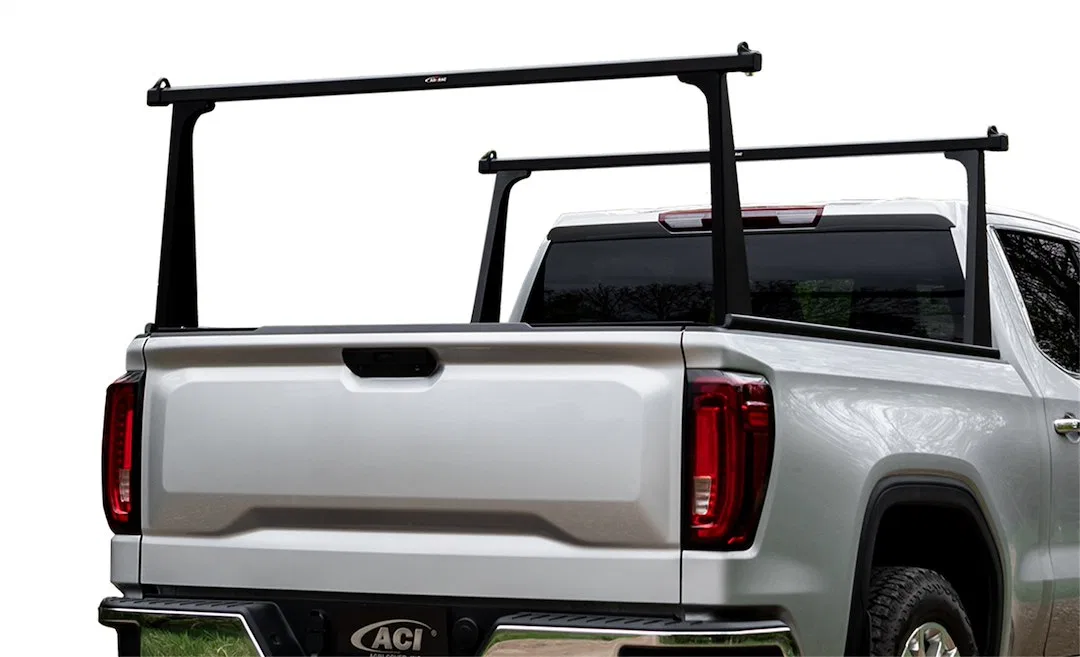 F2050072 – ACCESS Ladder Rack, 500 Pound Capacity Stake Pocket Mount Direct-Fit Bolt-On Matte Black Aluminum
